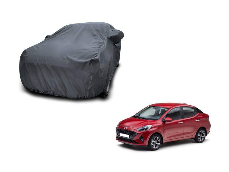 Hyundai Aura American Grey Car Body Cover