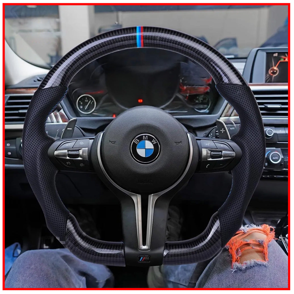 BMW F30 Real Carbon Steering Wheel