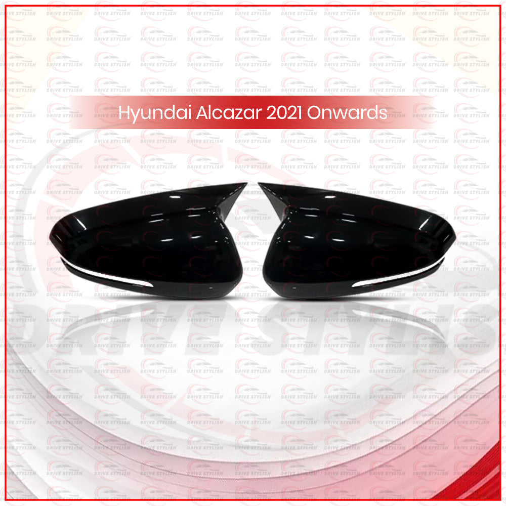 Batman Side Mirror Cover for Hyundai Alcazar 2021 Onwards