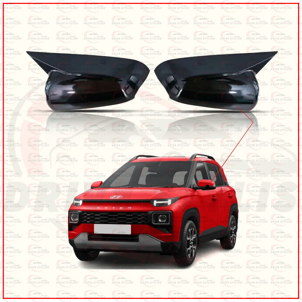 Batman Side Mirror Cover for Hyundai Exter 2023 Onwards