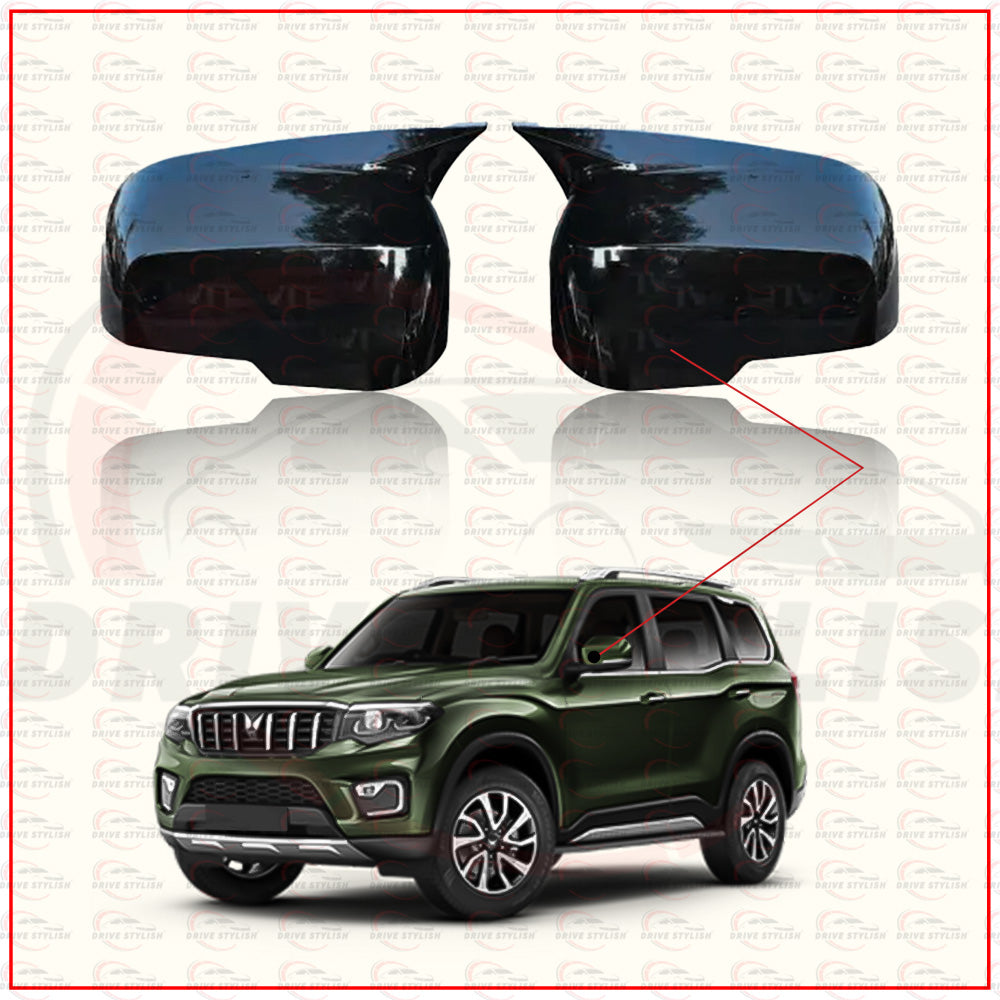 Batman Side Mirror Cover for Mahindra Scorpio N 2022 Onwards