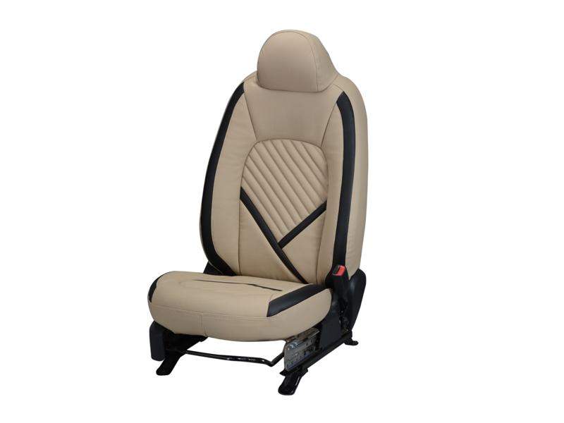 Tata Nexon Zig Zag SERIES 3D CUSTOM ART LEATHER CAR SEAT COVERS