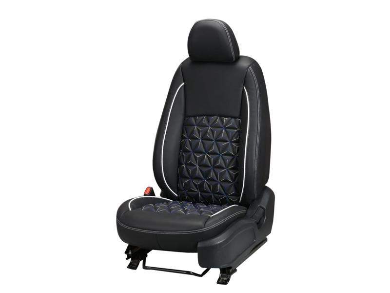 Maruti Suzuki Alto 800 Diamond Series 3D Custom Nappa Leather Car Seat Covers