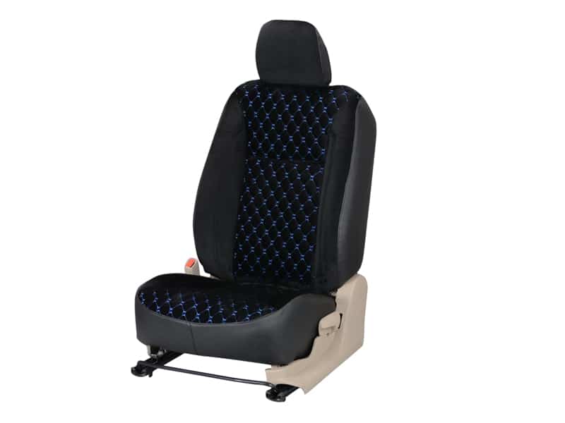 Toyota Rumion Fabric and Custom-Fit Leather Seat Cover