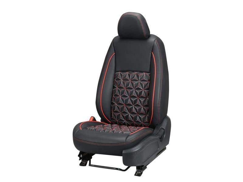 MG Hector+ Diamond Series 3D Custom Nappa Leather Car Seat Covers