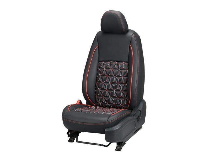 Hyundai Verna 2017 Diamond Series 3D Custom Nappa Leather Car Seat Cov