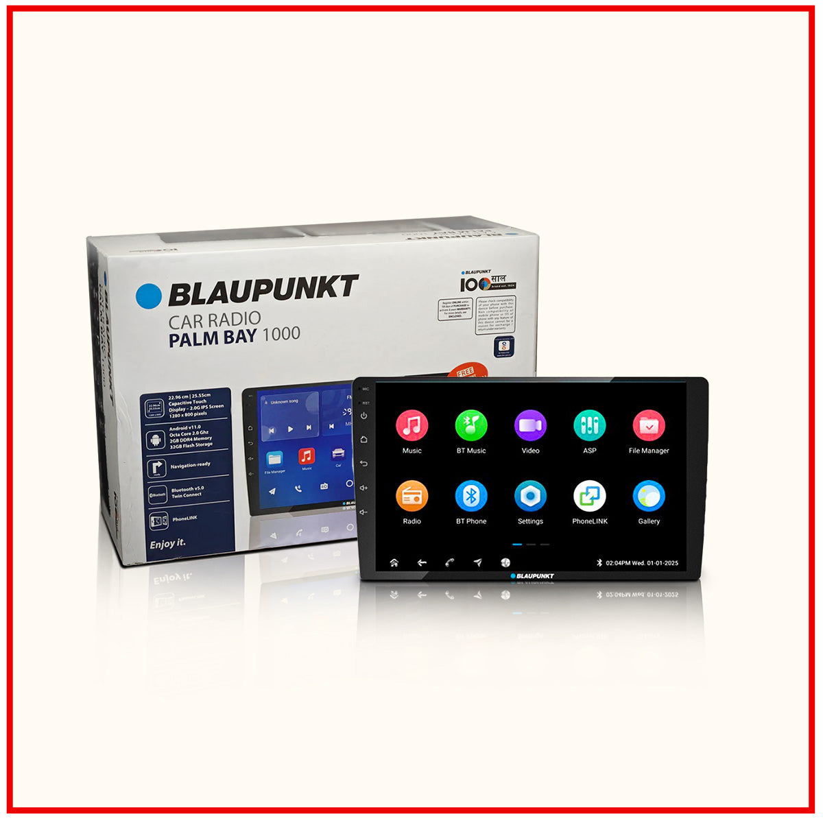 Blaupunkt Palm Bay 1000 - 9" || Car Audio System