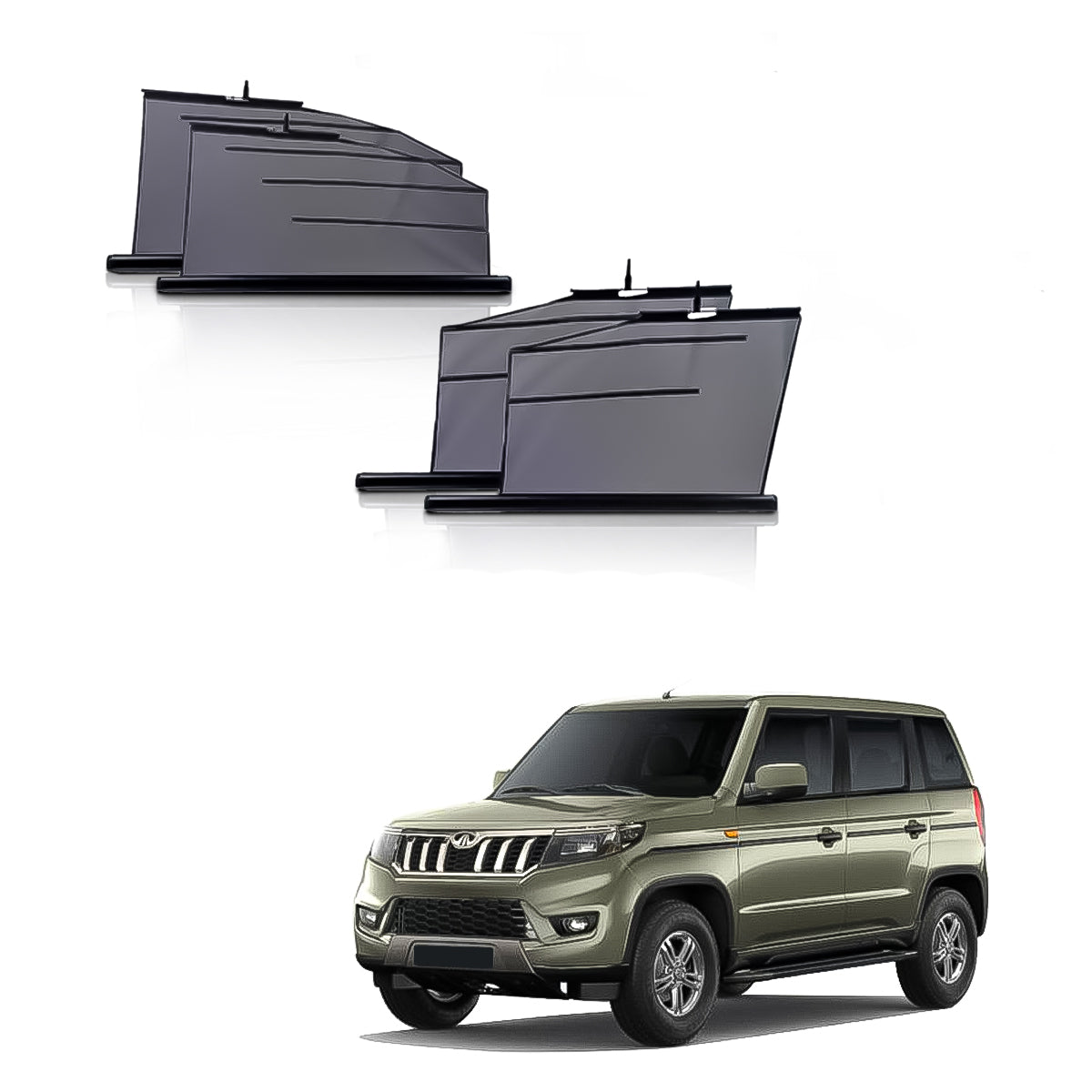 Bolero Neo Automatic window roller curtains | Car Roller Retractable Sun Shades