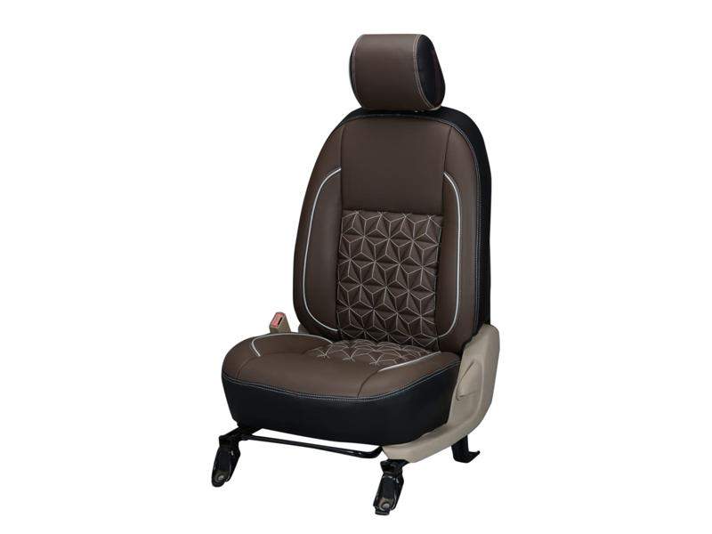 Tata Altroz Diamond Series 3D Custom Nappa Leather Car Seat Covers