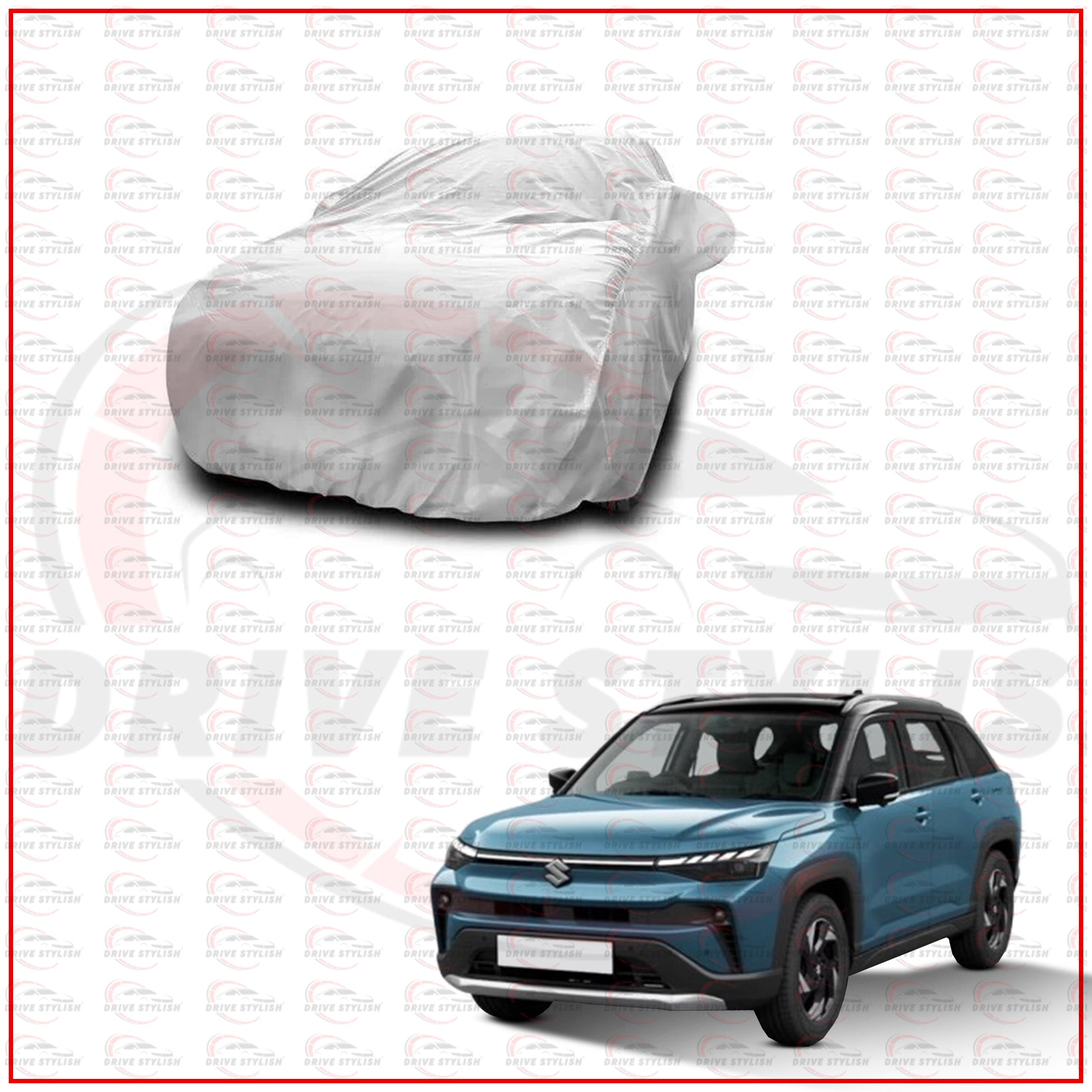Car Body Cover for Maruti Suzuki Victoris || Silver 