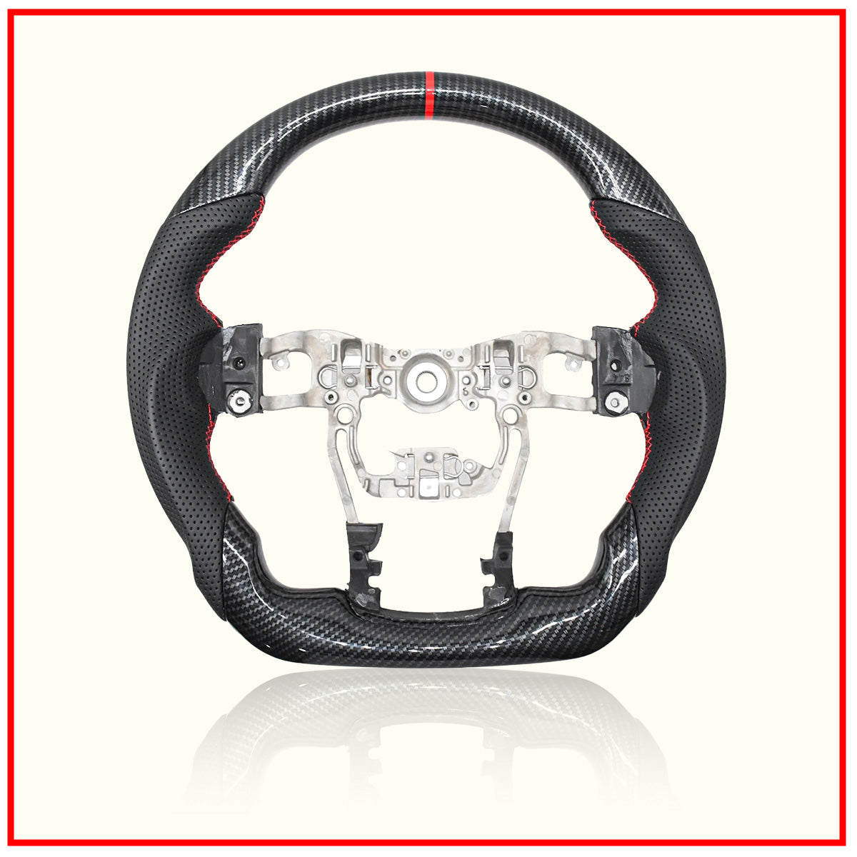 Carbon Copy Steering Wheel for Crysta