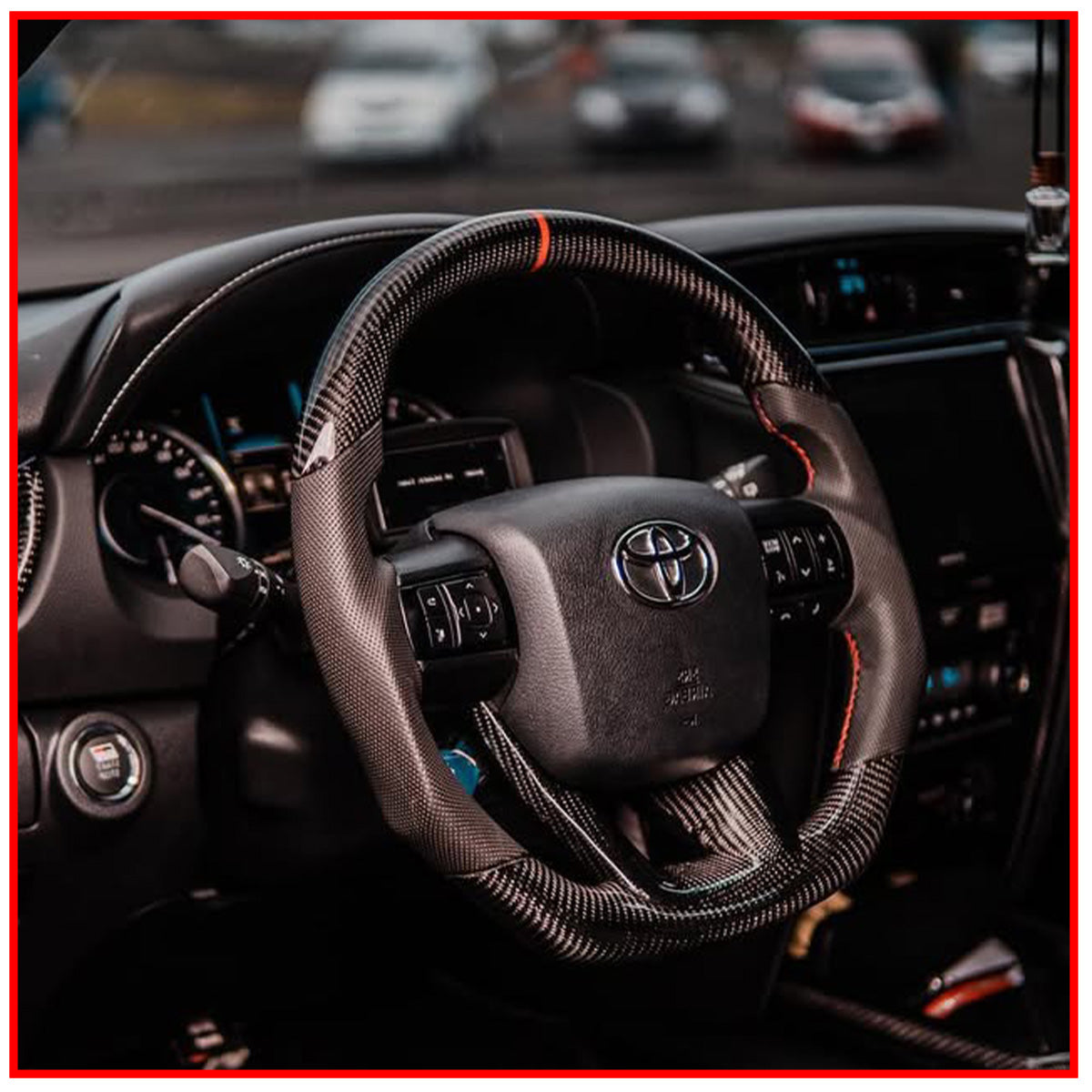 Carbon Copy Steering Wheel for Crysta