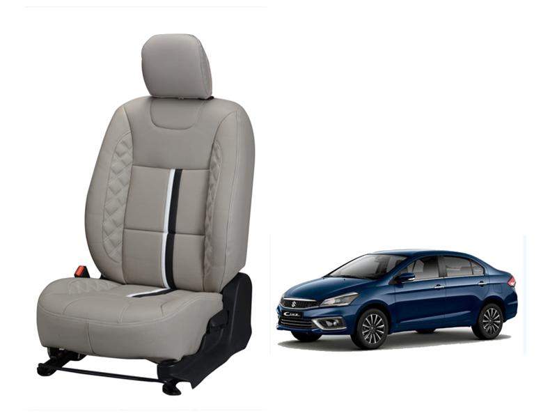 Maruti Suzuki Ciaz Trace Series 3D Custom Nappa Leather Car Seat Covers