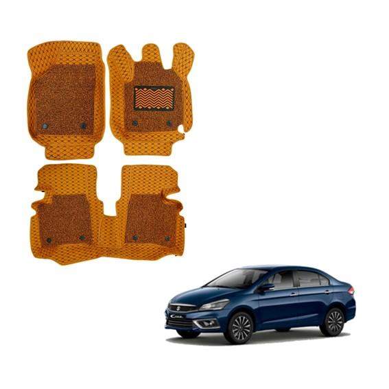 Maruti Suzuki Ciaz Superior 7D Boot Mat - Tan Colour