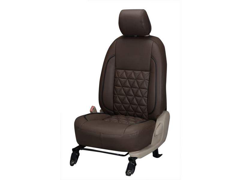 Mahindra Marazzo Diamond Series 3D Custom Nappa Leather Car Seat Covers