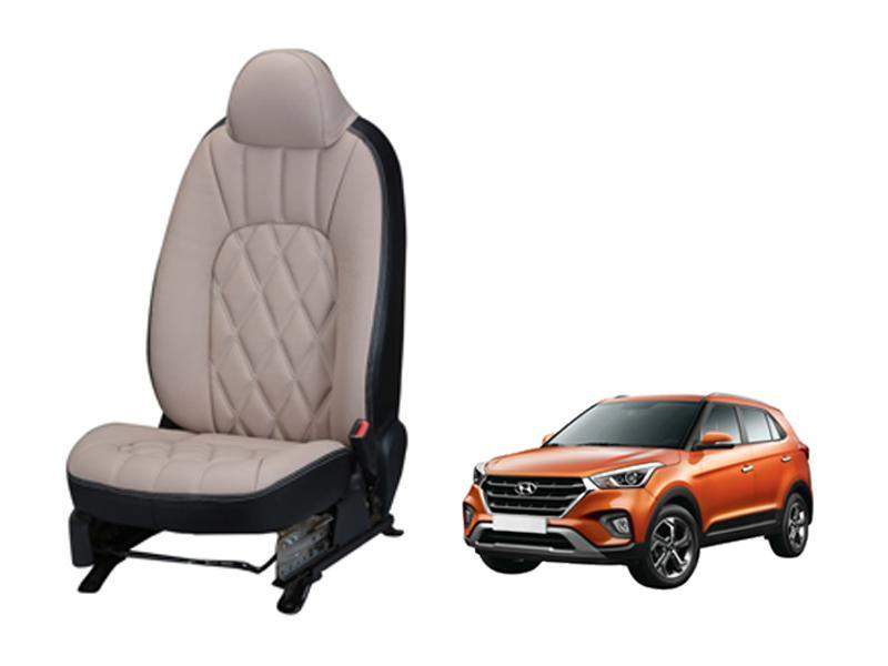 Hyundai Creta 2018 Threading SERIES 3D CUSTOM ART LEATHER CAR SEAT COVERS