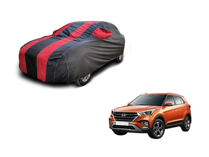 Hyundai Creta 2018 Double Colour Lining Car Body Cover