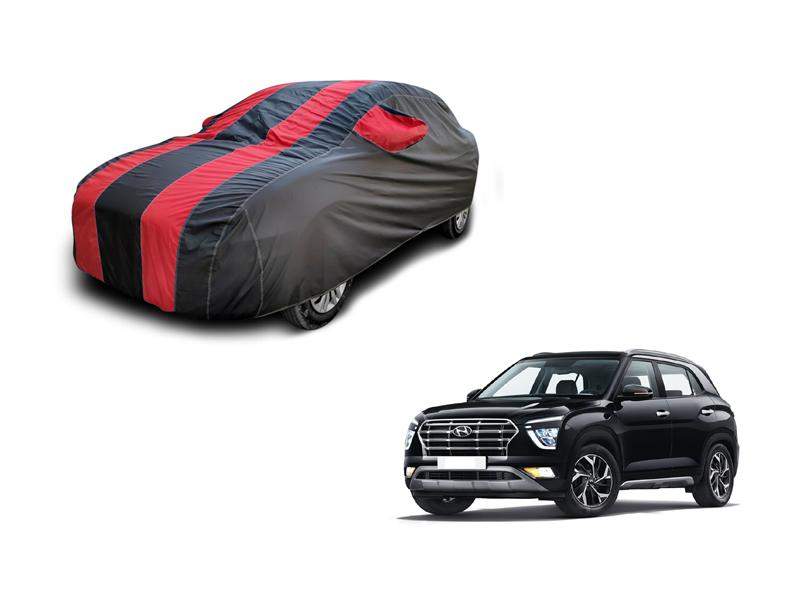 Hyundai Creta 2020 Double Colour Lining Car Body Cover