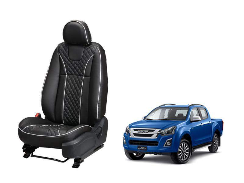 Isuzu V-Cross Art Leather Seat Cover - Moon Design