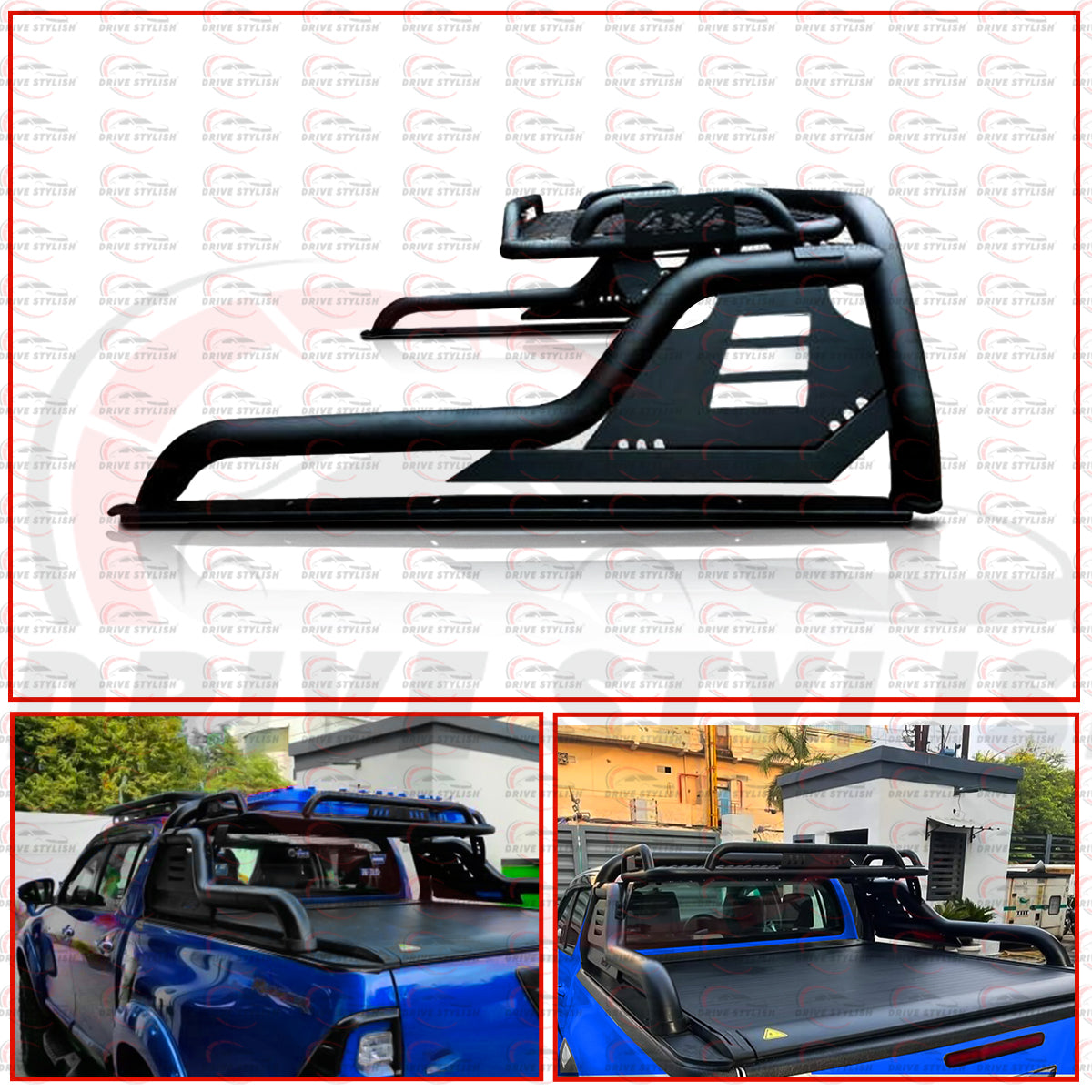 D-Max Roll Bar with Carrier || Metal