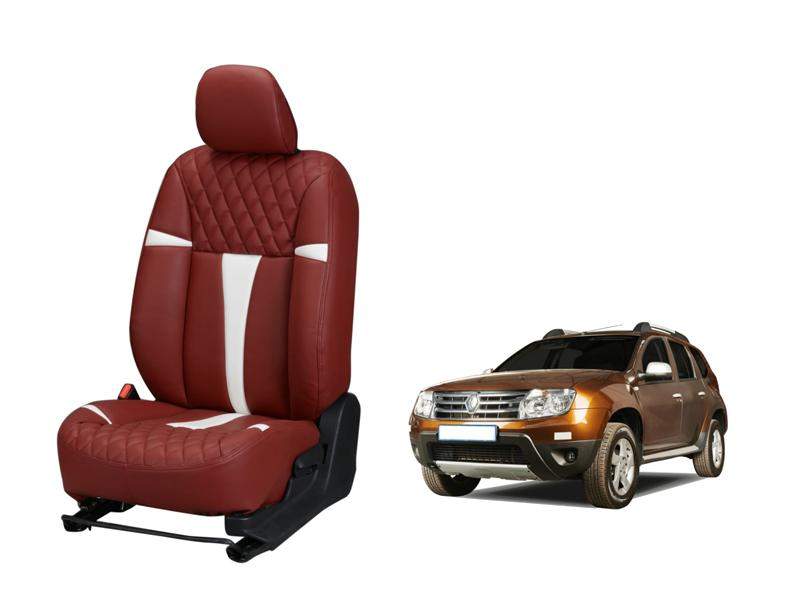 Duster Old Racing series 3D Custom art leather car seat covers