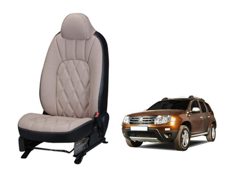 Renault Old Duster Threading SERIES 3D CUSTOM ART LEATHER CAR SEAT COVERS