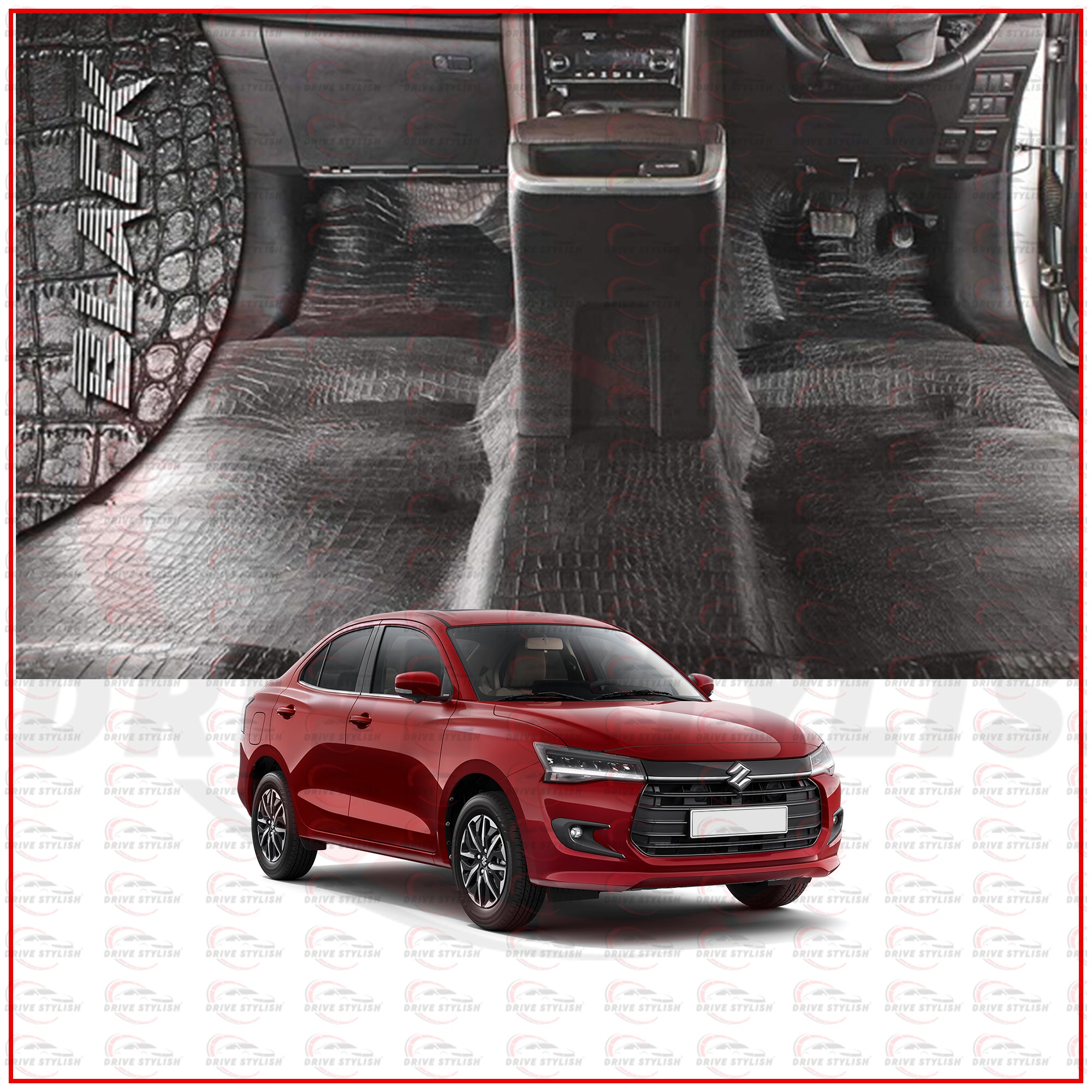 Maruti Suzuki Dzire 2024 Flooring Lamination
