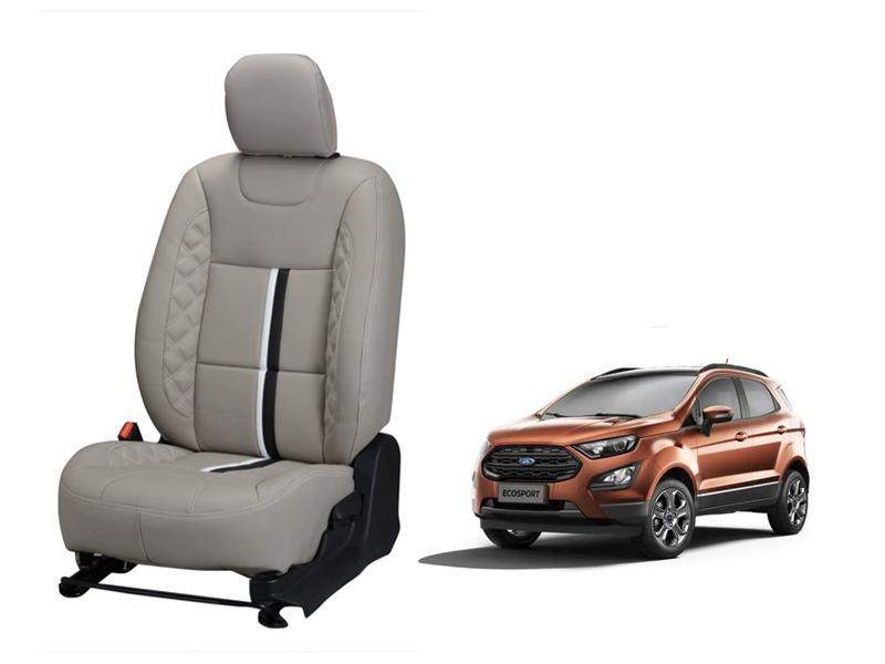 Ford EcoSport (2017) and Onward Nappa Leather Seat Cover - Center Line Design