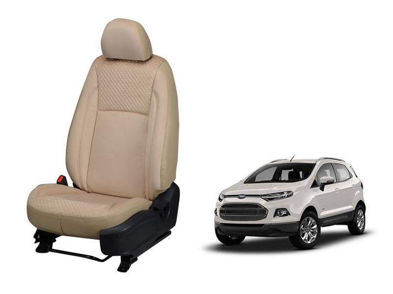 Ford EcoSport Full Bucket Seat Cover - Velvet Series | DriveStylish