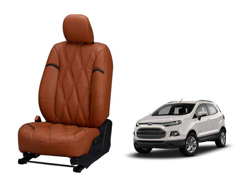 Ford EcoSport Nappa Leather Seat Cover - Kite Design