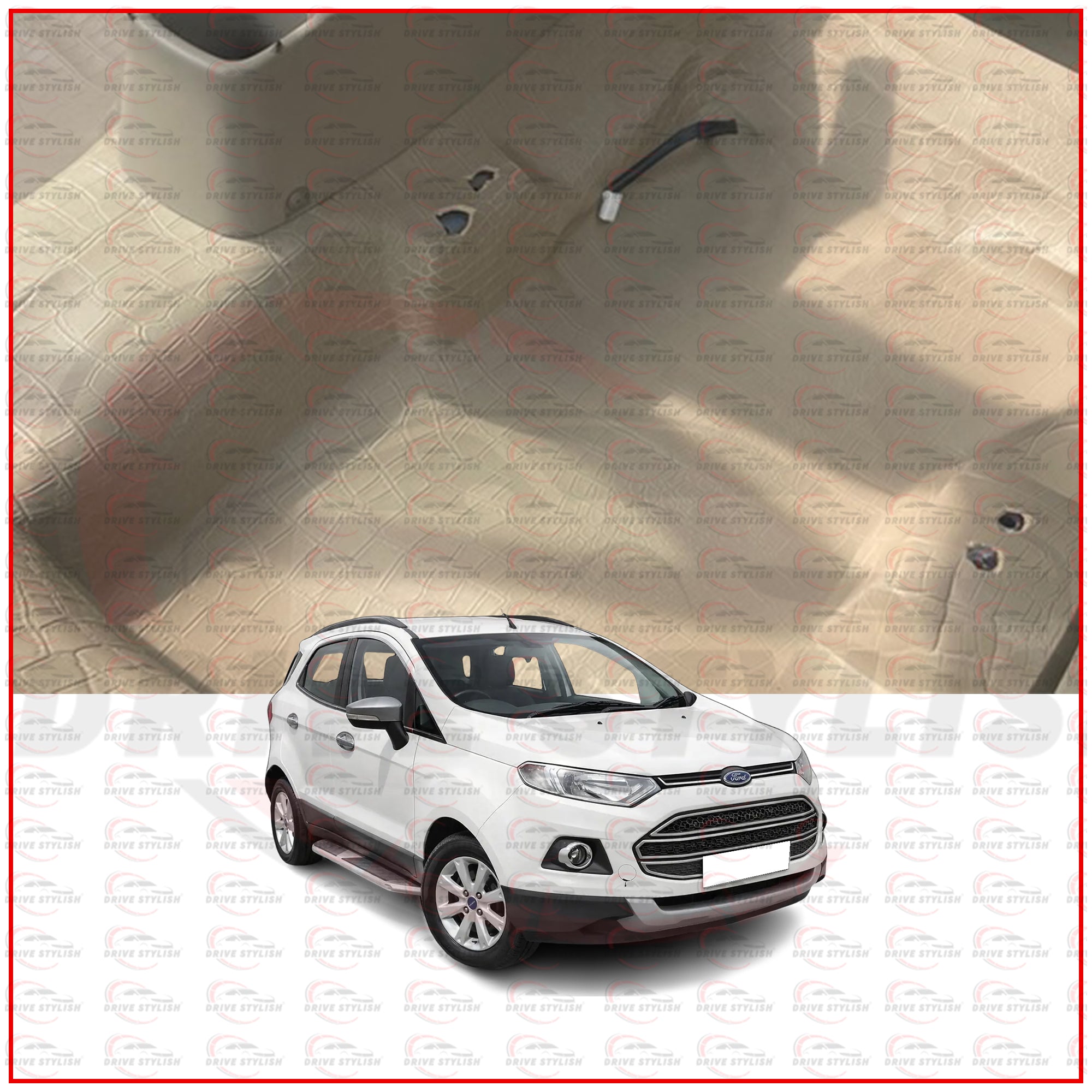 Ford Ecosport Car Flooring Lamination