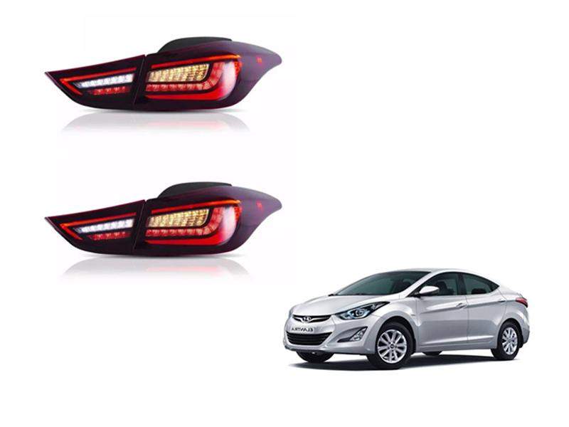 Hyundai Elantra 2012 LED Tail Lights (Customized Taillights)