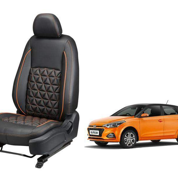 Hyundai Elite i-20 (2018-19) Nappa Leather Seat Cover Diamond