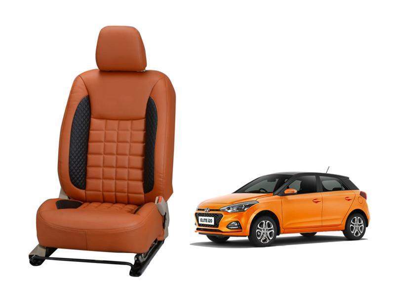 Hyundai Elite i-20 (2018-2019) Nappa Leather Seat Cover - Prizm Design