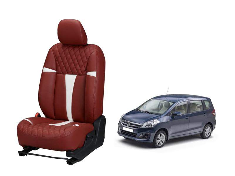 Maruti Ertiga Racing series 3D Custom art leather car seat covers