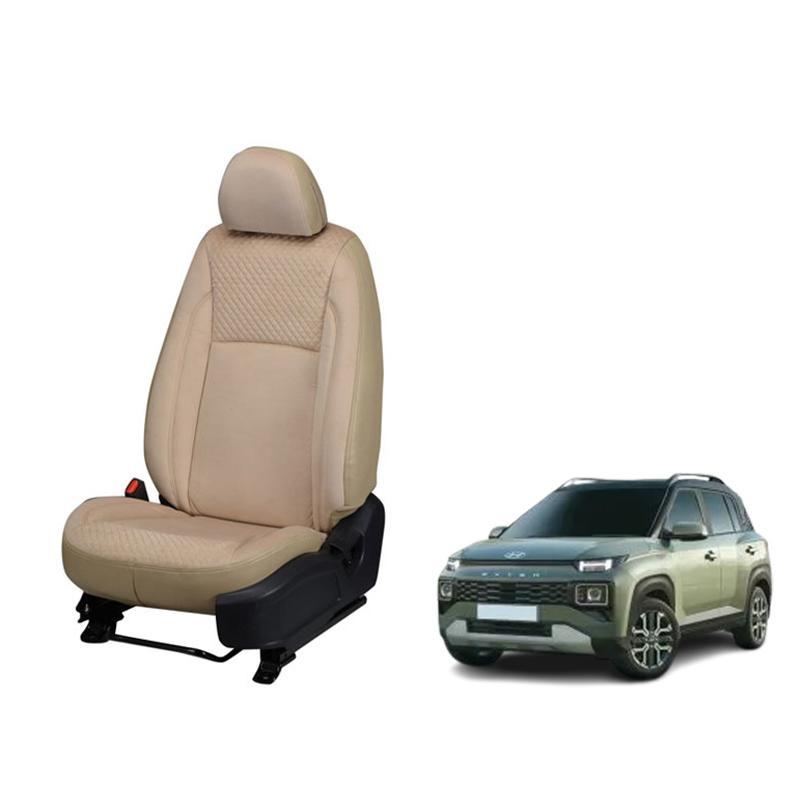 Hyundai Exter Full Bucket Seat Cover - Velvet Series