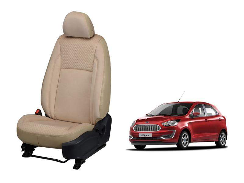 Ford Figo Full Bucket Seat Cover - Velvet Series | DriveStylish