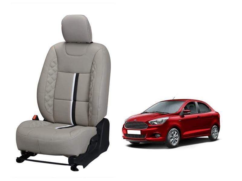 Ford Figo Aspire Nappa Leather Seat Cover - Center Line Design