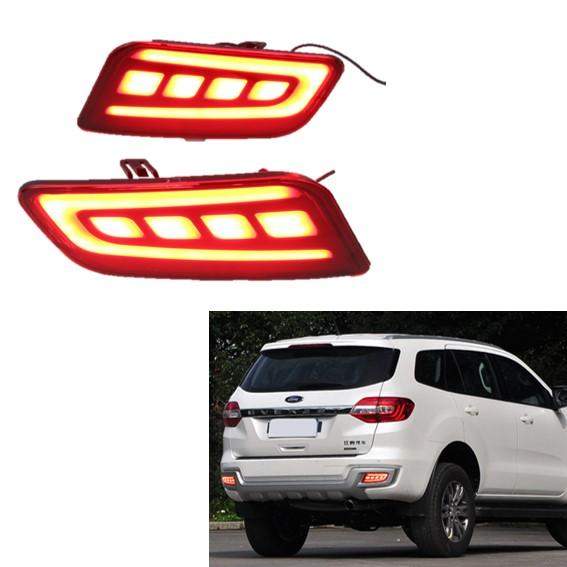 Rear Bumper Reflector LED Lights for Ford Endeavour