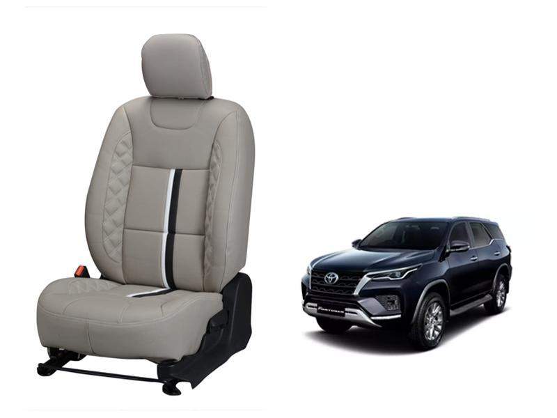 Toyota Fortuner 2021 Trace Series 3D Custom Nappa Leather Car Seat Covers