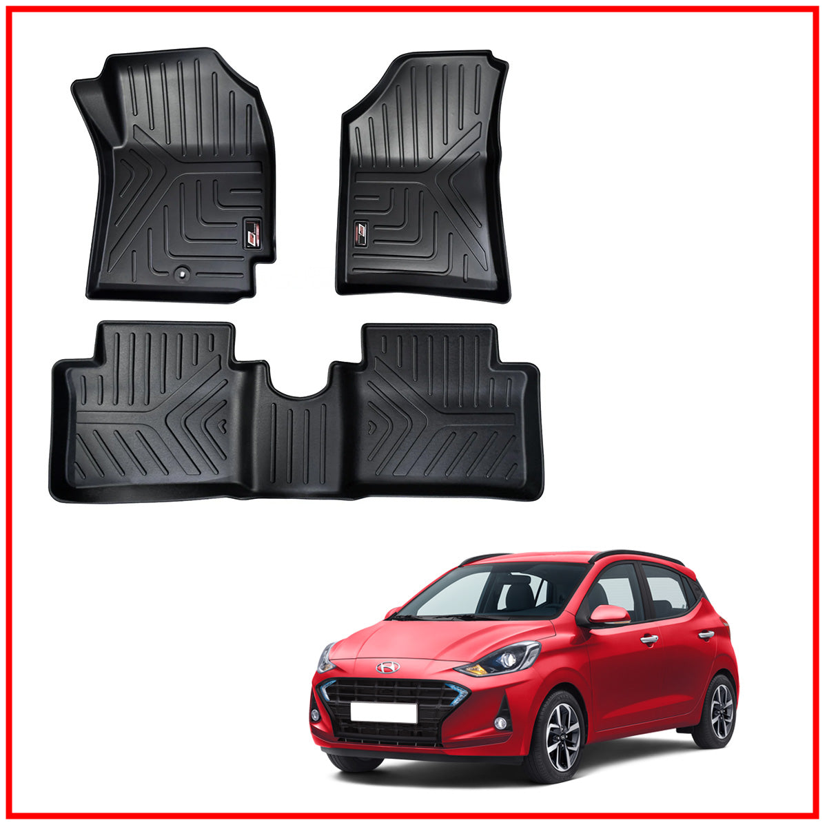 GFX Floor Mats For Hyndai i-10 Grand NIOS 2019 Onwards