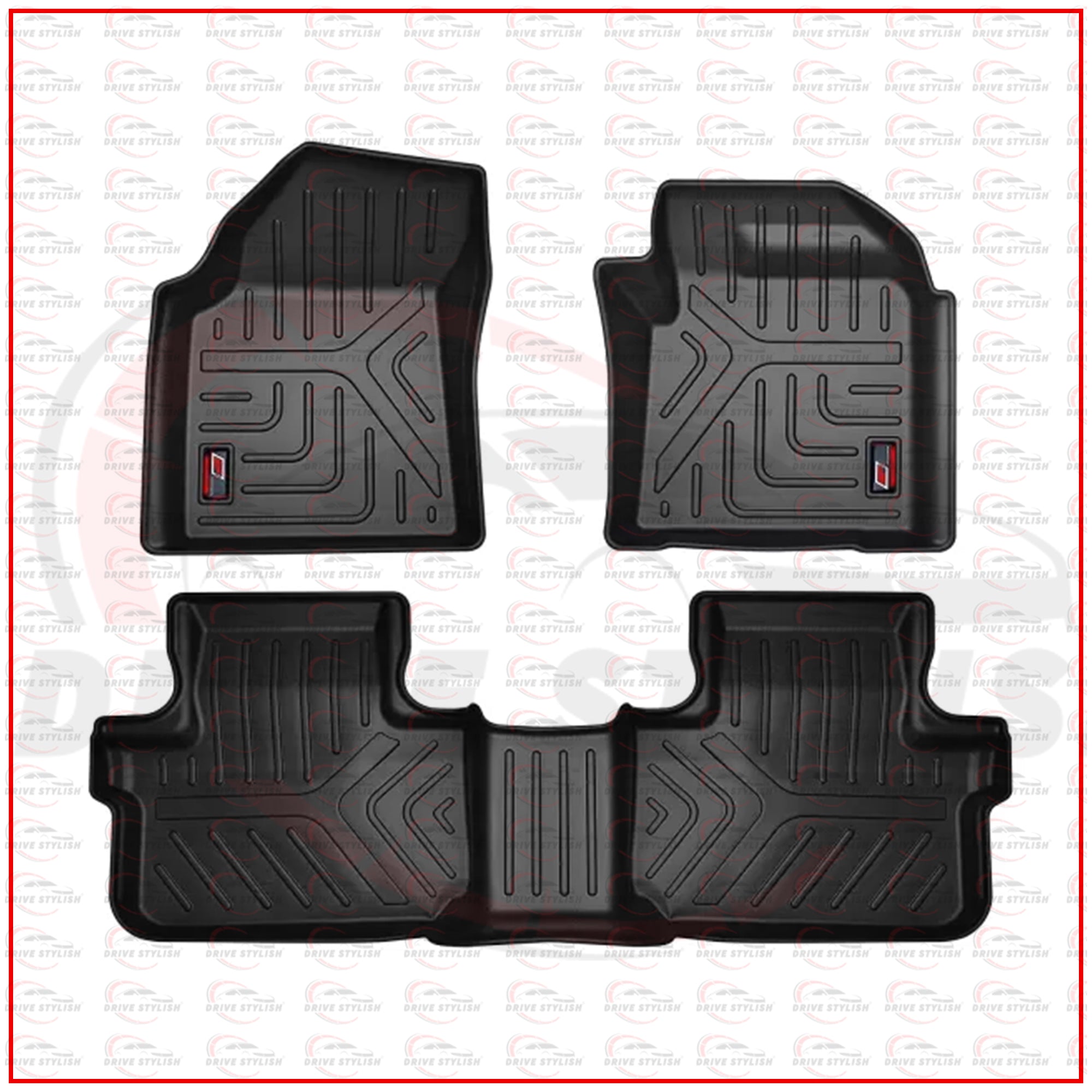 GFX Lifelong Floor Mats for 2025 TATA Harrier EV