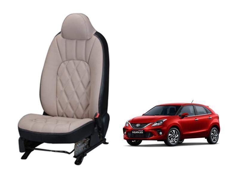 Toyota Glanza Threading SERIES 3D CUSTOM ART LEATHER CAR SEAT COVERS