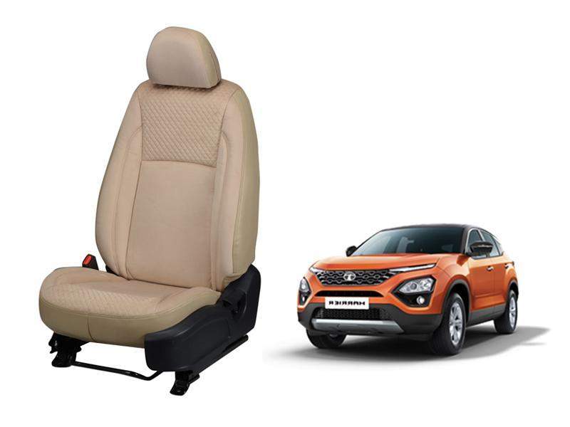 Tata Harrier Velvet SERIES 3D CUSTOM ART LEATHER CAR SEAT COVERS