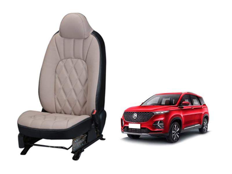 MG Hector+ Threading SERIES 3D CUSTOM ART LEATHER CAR SEAT COVERS