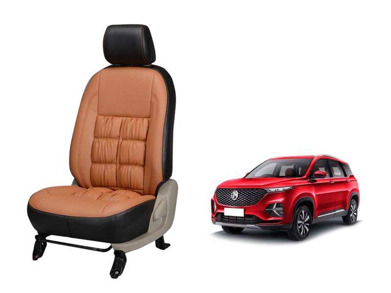 MG Hector+ Comfort Series 3D Custom Stallion Leather Car Seat Covers