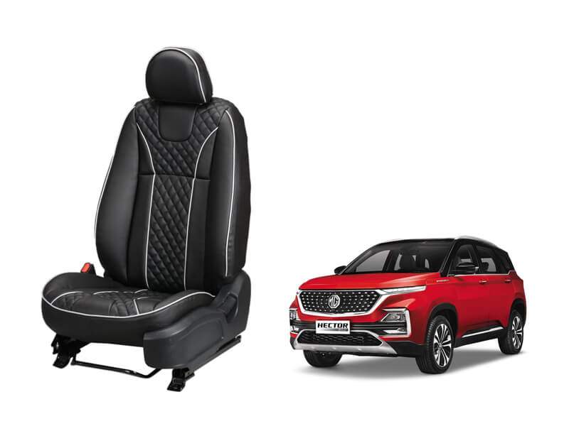 MG Hector MOON SERIES 3D CUSTOM ART LEATHER CAR SEAT COVERS