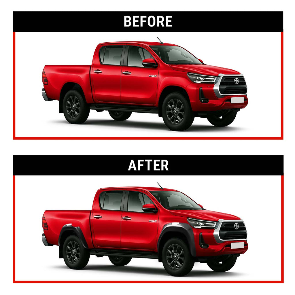 Hilux Wheel Arch Cladding