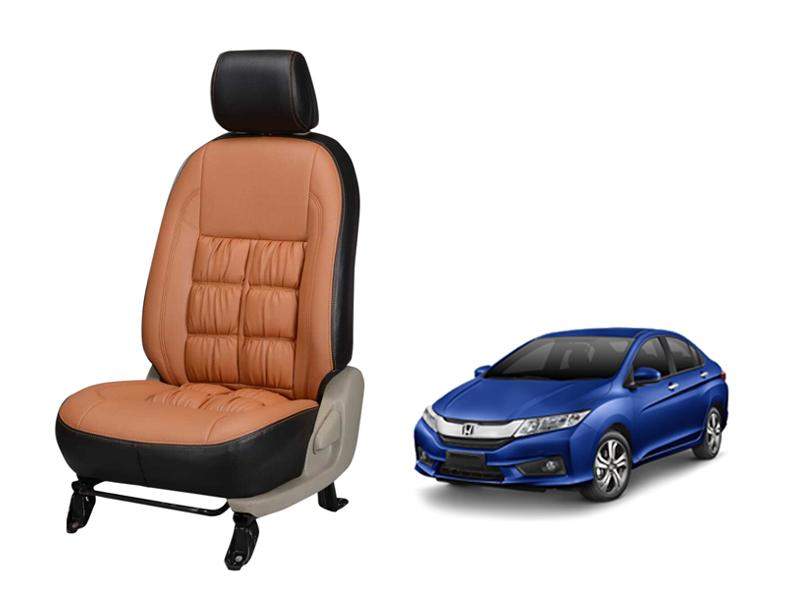 Honda City (2014) Stallion Leather Seat Cover - Comfort Series