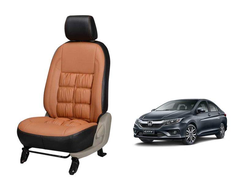 Honda City (2017) Stallion Leather Seat Cover - Comfort Series